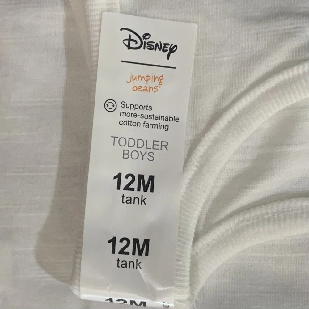 Disney Jumping Beans Toddler Boy Mickey Mouse Chill Graphic Tank Top 12 Months
